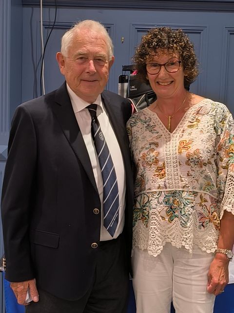 Vandra Deacon received the Rosslare President’s prize from Phil Callery.